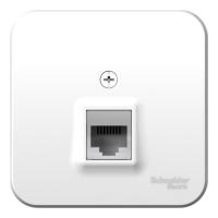 Розетка RJ45 Schneider Electric Blanca белый