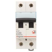 Автоматический выключатель Legrand 2П 6 кА С 40 A
