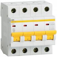 Автоматический выключатель IEK 4П 4,5 кА C 25 А