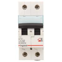 Автоматический выключатель Legrand 2П 6 кА С 32 A