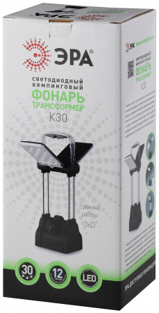 Фонарь ЭРА черный